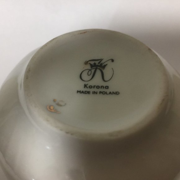 Tea Coffee Cup Christmas Mistletoe Korona Poland - Picture 11 of 16